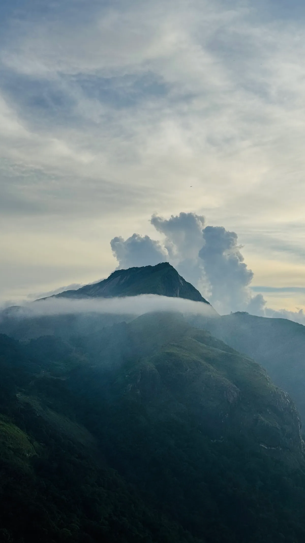 Above the clouds